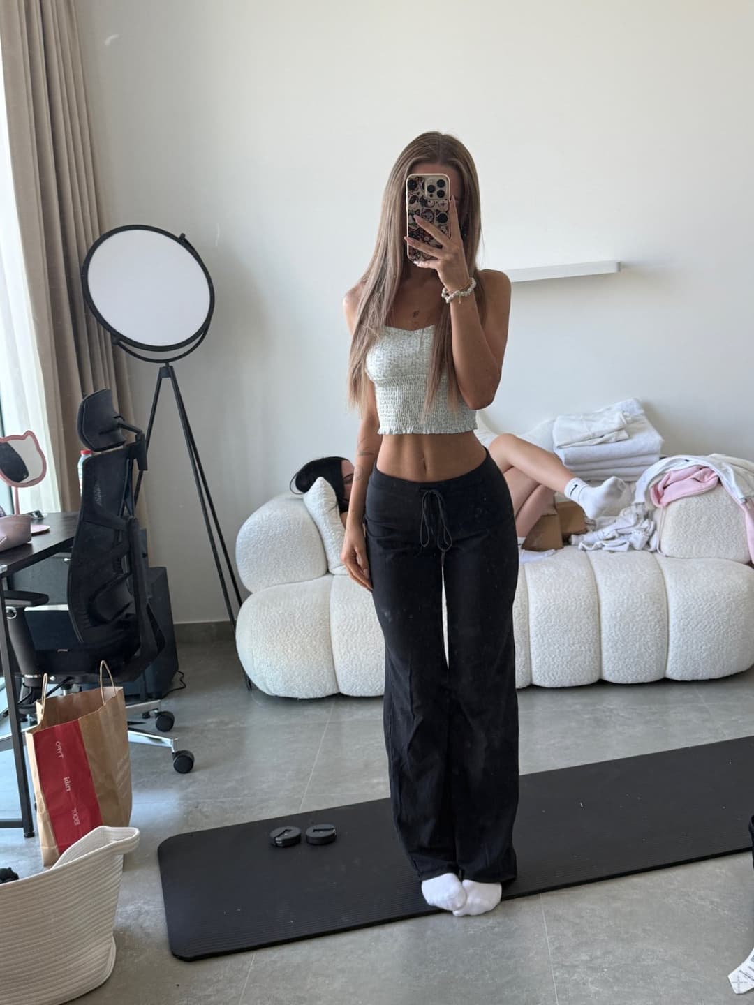 I left this wet spot for you to see