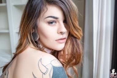 Sarahmoon-slip of the lip (Suicidegirls)