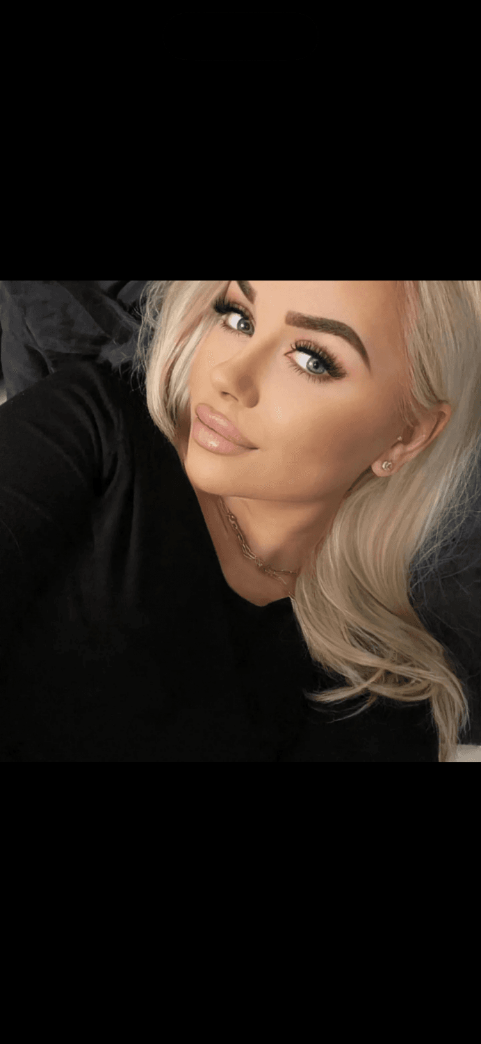 Leaking hot russian blonde slut