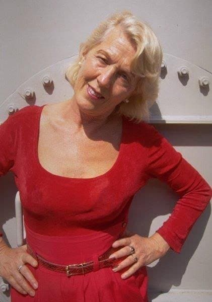 Hot Blond Granny Strip