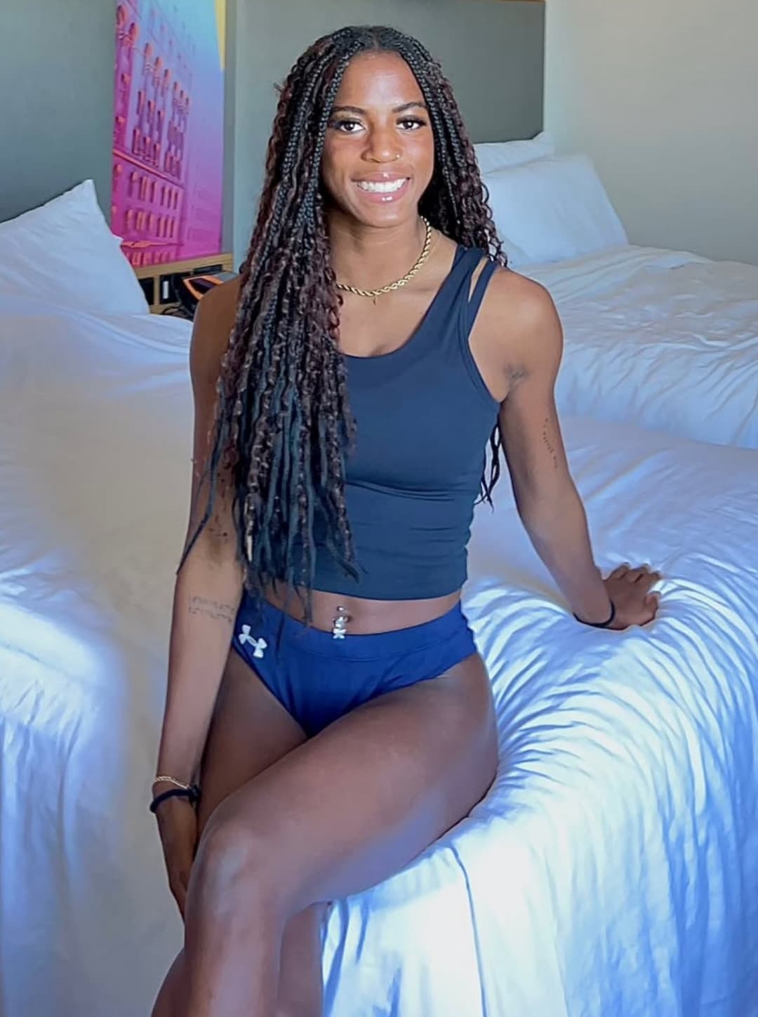 College Ebony Athlete Katiana(Bikini)(Uniform)