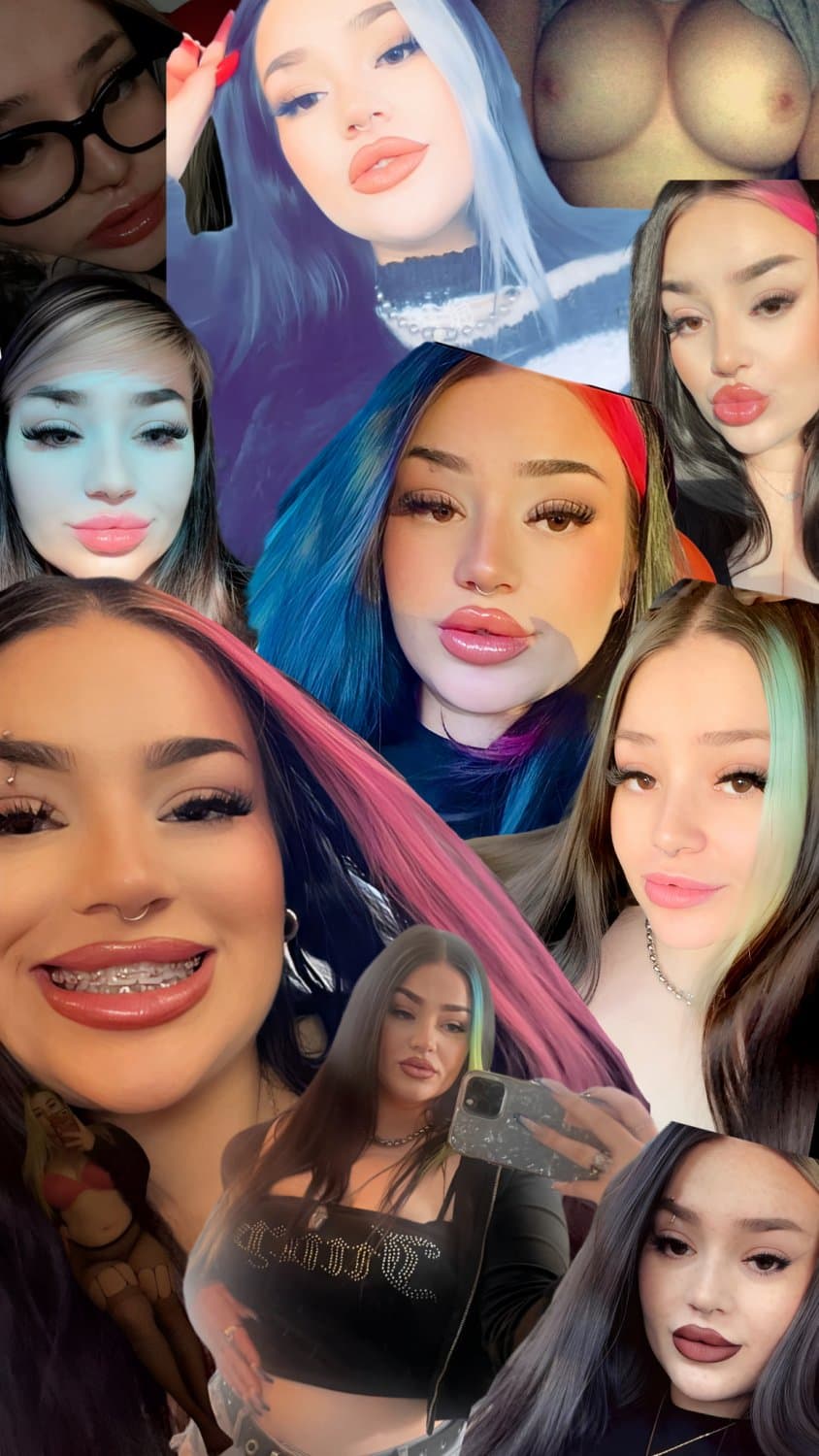 Goth Bimbo Teenager Mercedes