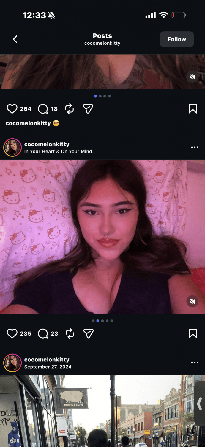 She’s waiting for you to sit on her face and face fuck her. Anybody got this Chicago slut? Dm