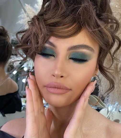 Sexy glamour woman face