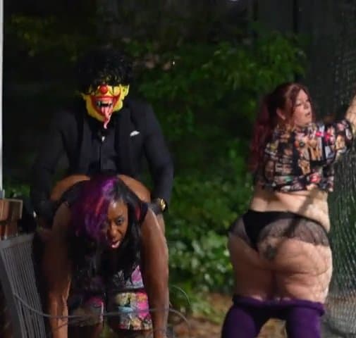 48yr old ghetto milf & 55yr old ghetto pawg sluts