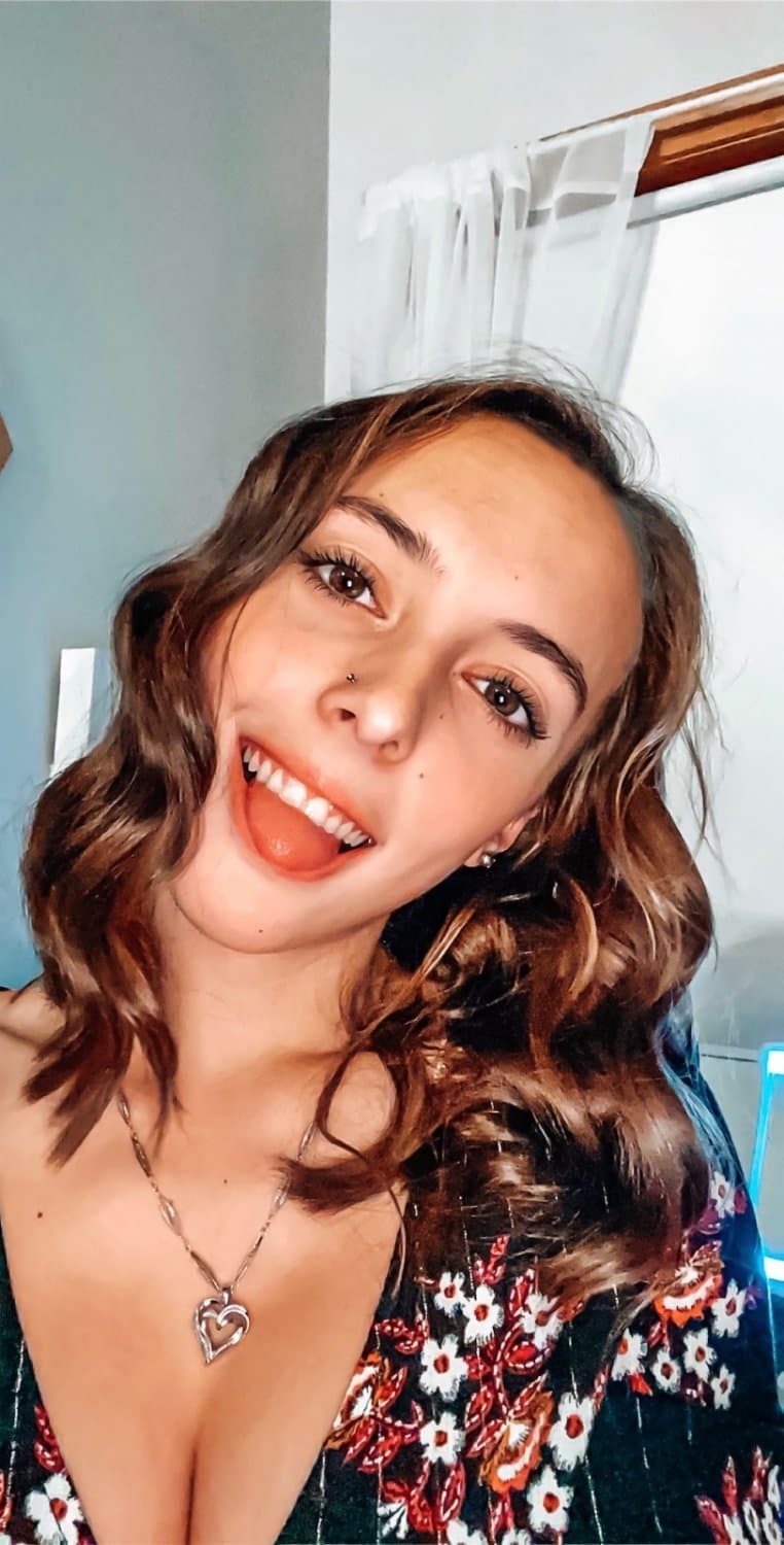 Twin sibling Emma has a slutty time at the beach