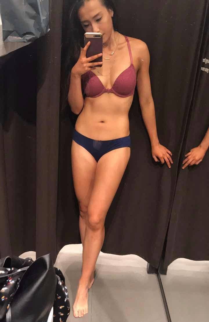 Click to view full size Girl with & without clothes