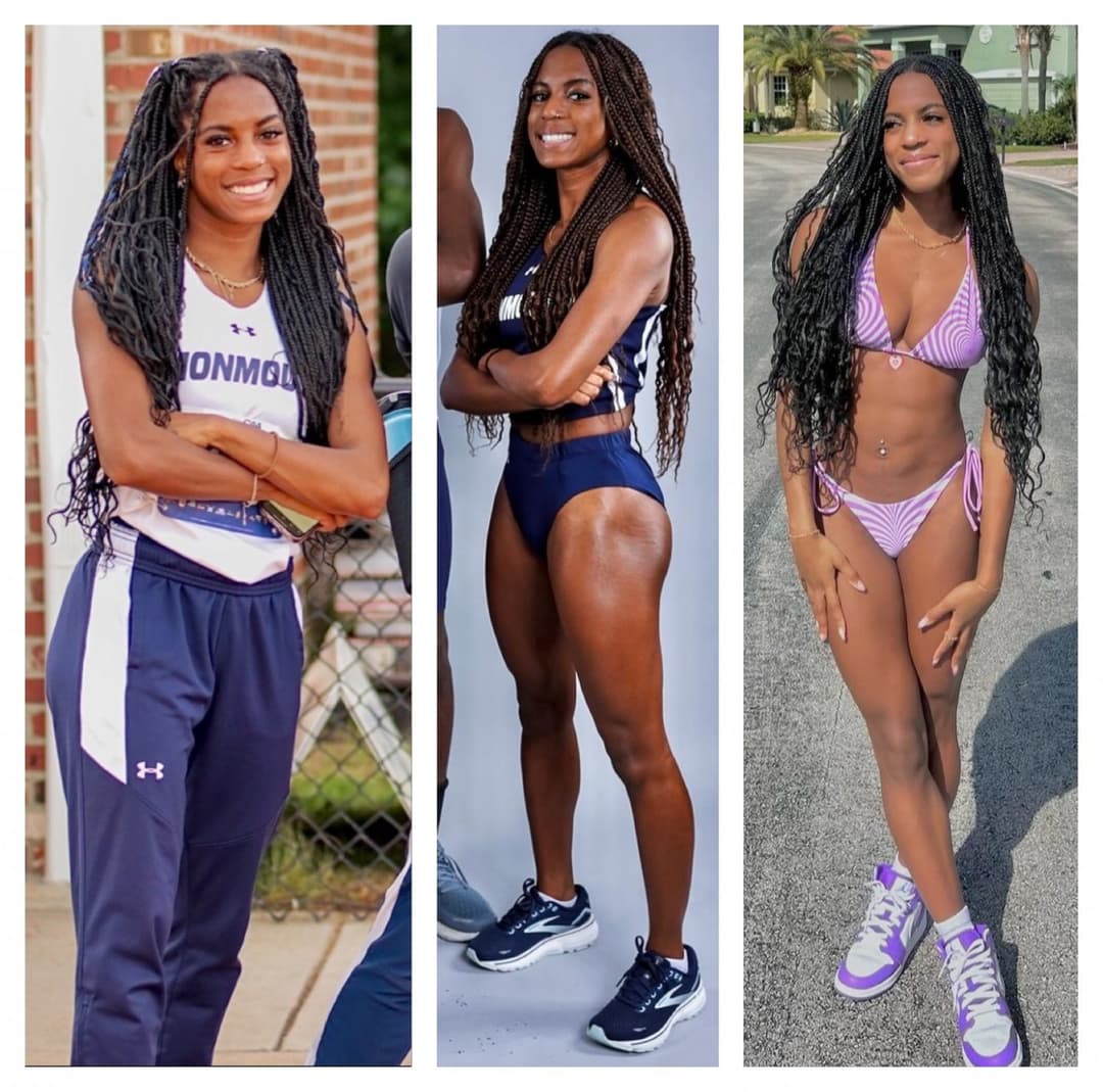 Ebony College Athlete Katiana (Bikini)(Uniform)