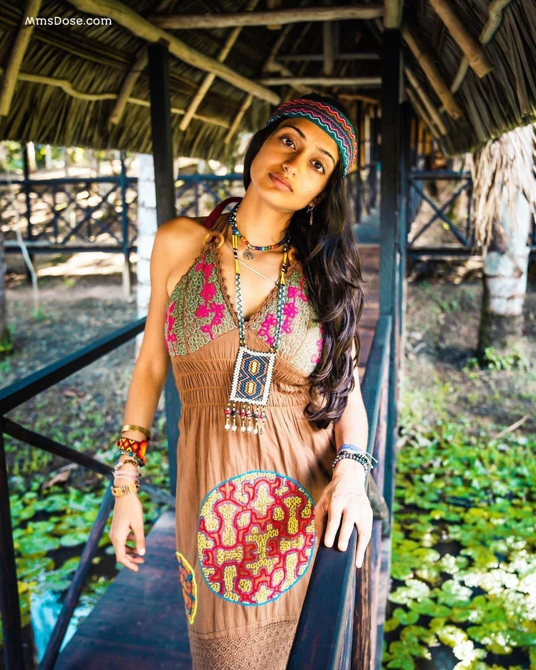 Beautiful NRI Enjoying Bali