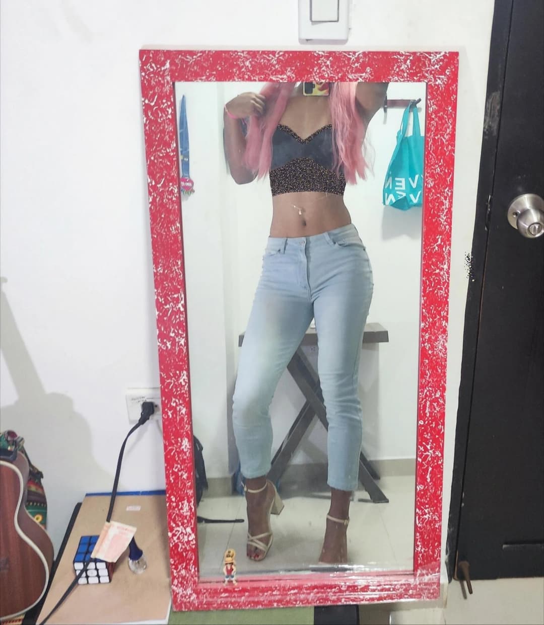 Latina femboy crossdresser