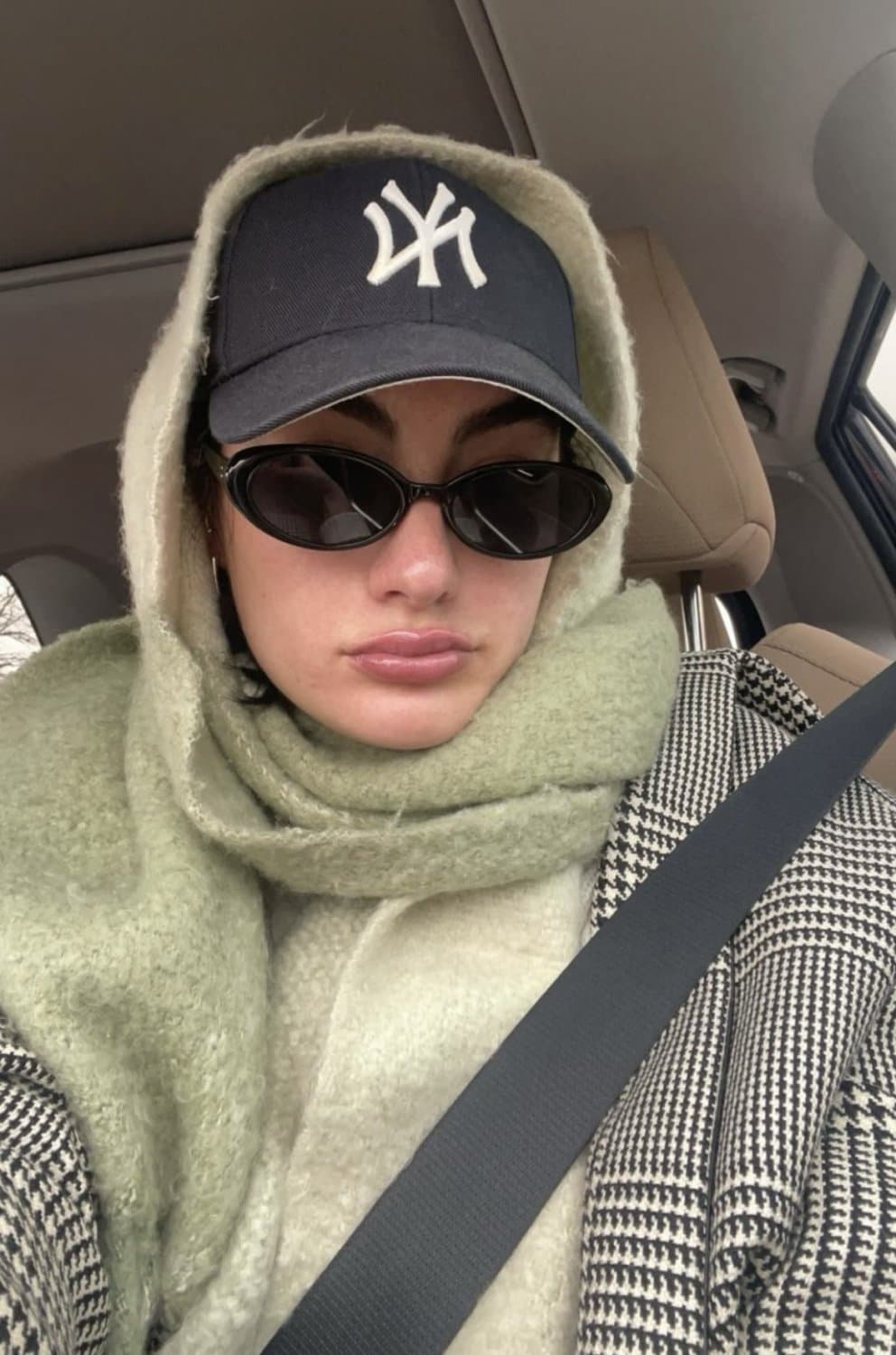 Sexy European teen fashion model with perfect body