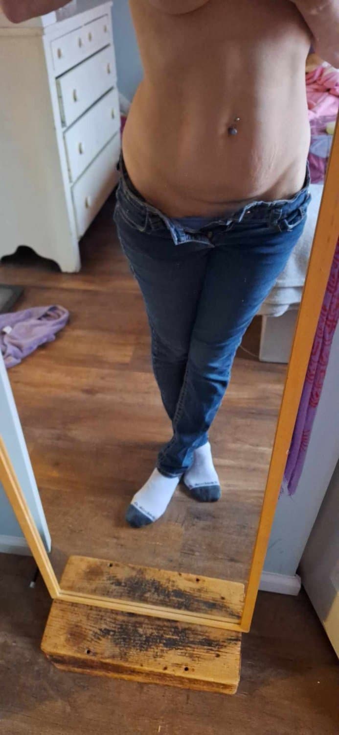 Evie my unhappy married MILF gets new panties to add to my collection NJ Hard property