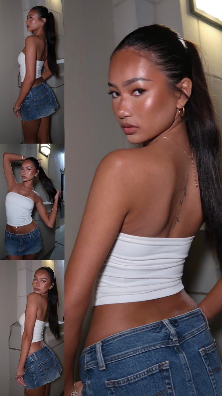 Click to view full size *RARE* Asian Instagram Model’s LEAKED TITS! ??? Check the necklace! Save while you can! ???