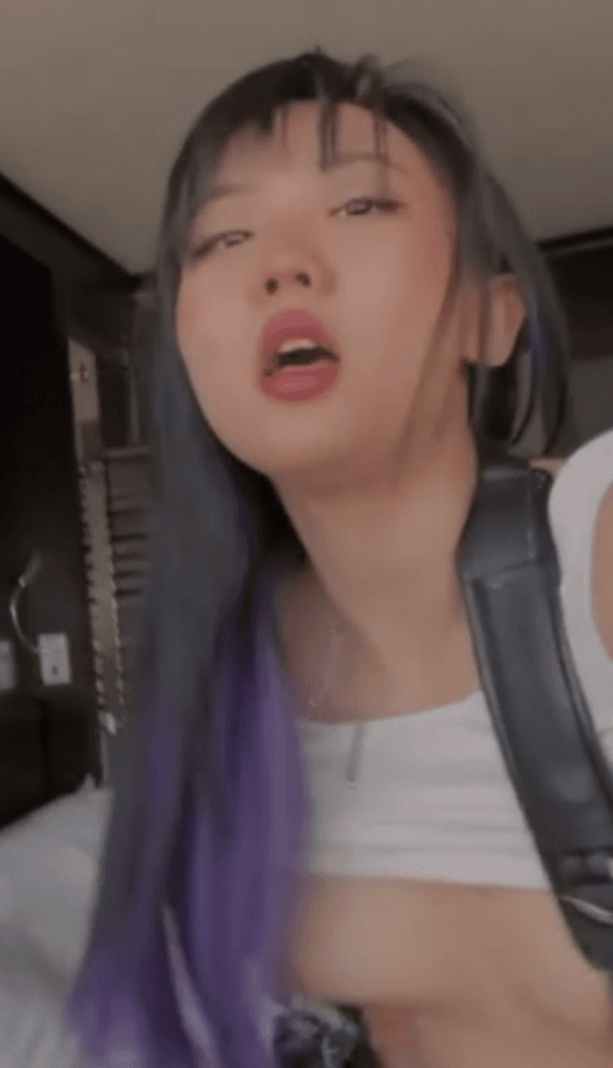 Sexy asian bitch sucks and fucks until he cums inside