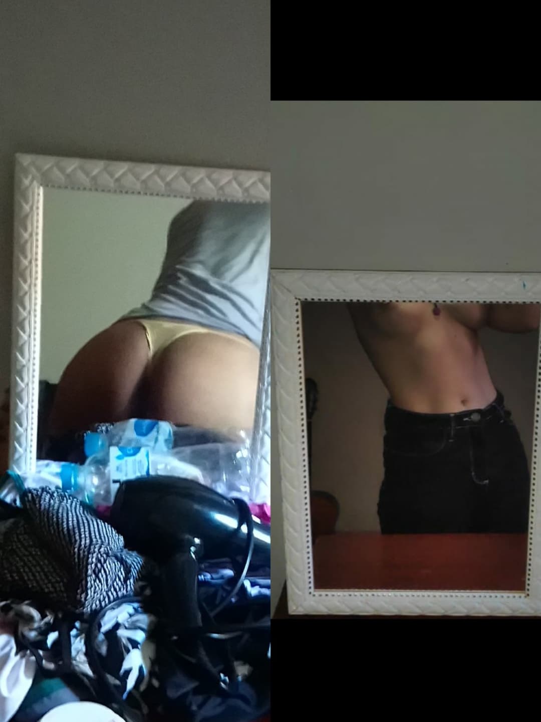 Pra comer minha irmã tem que me comer primeiro aceita? Vazando minha irmã enquanto uso calcinha dela