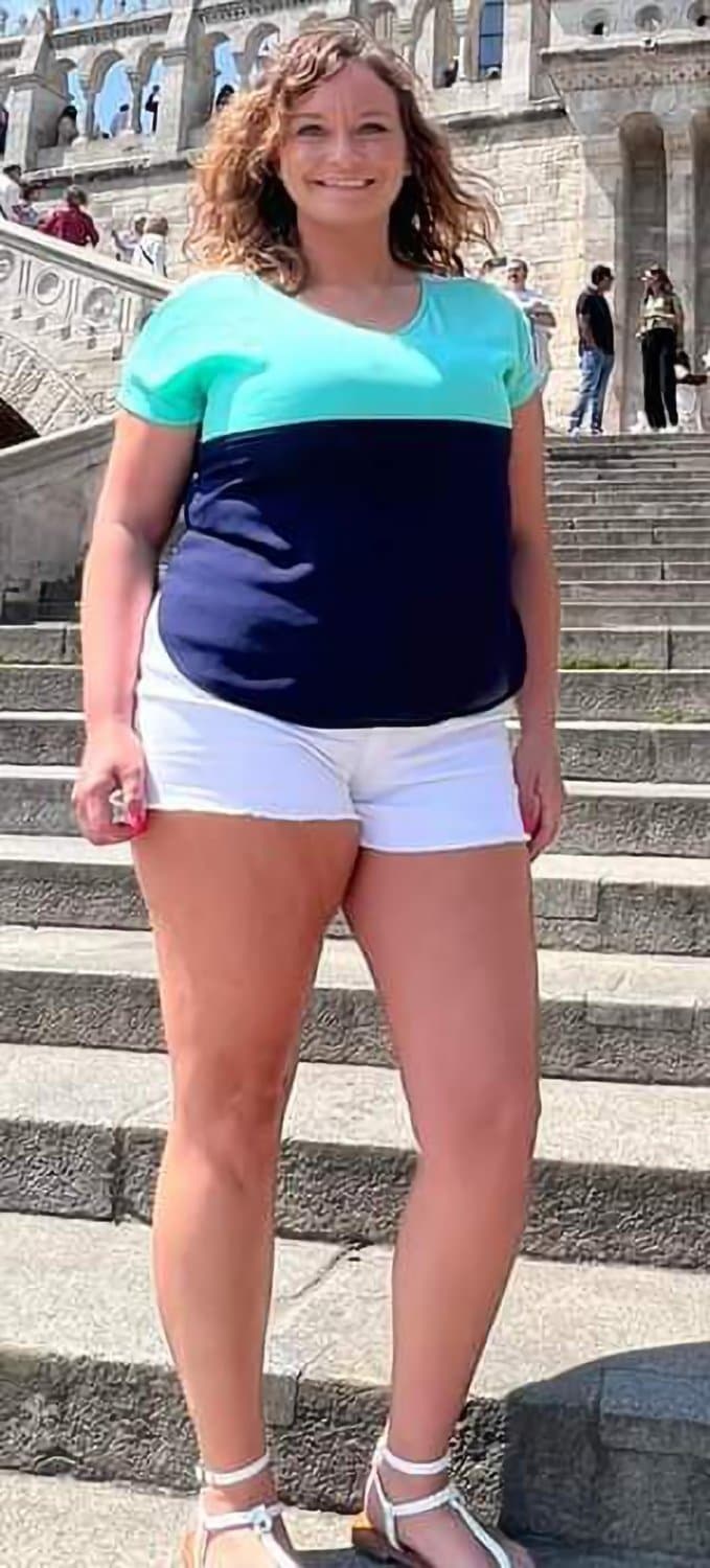 Anybody know this big titty Wisconsin slut?