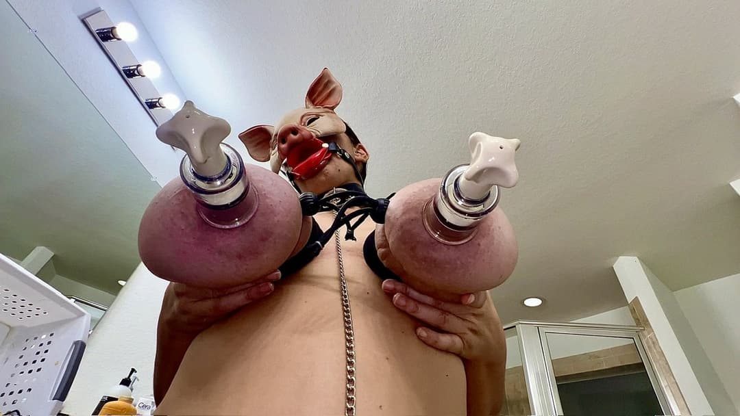 Piggy slut nipple expansion