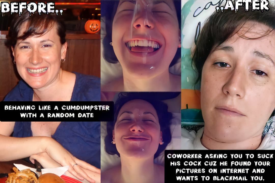 Fatass Single mom Soledad convinced to become a Public Bimbo Cumdumpster over Internet