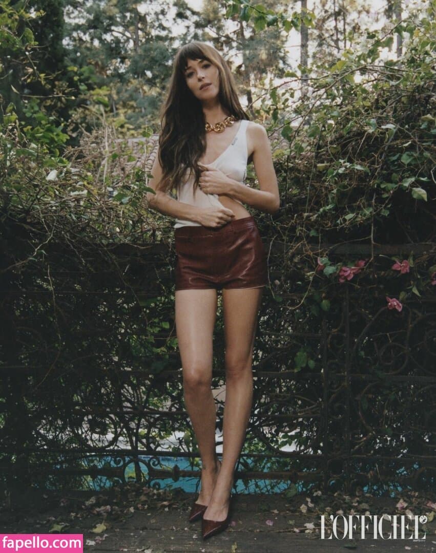 Dakota Johnson with her Petite Breast and Suckable Nipples & Cute Ass make for Great edging Time ?