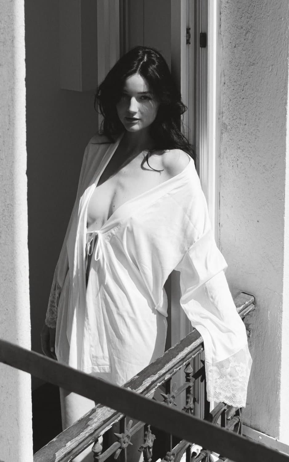 Stunning fashion model