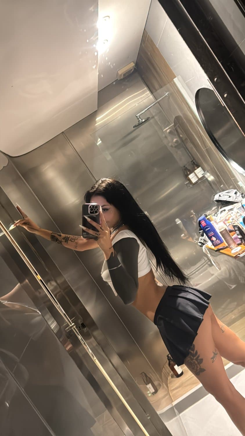 Are you getting into the elevator with me