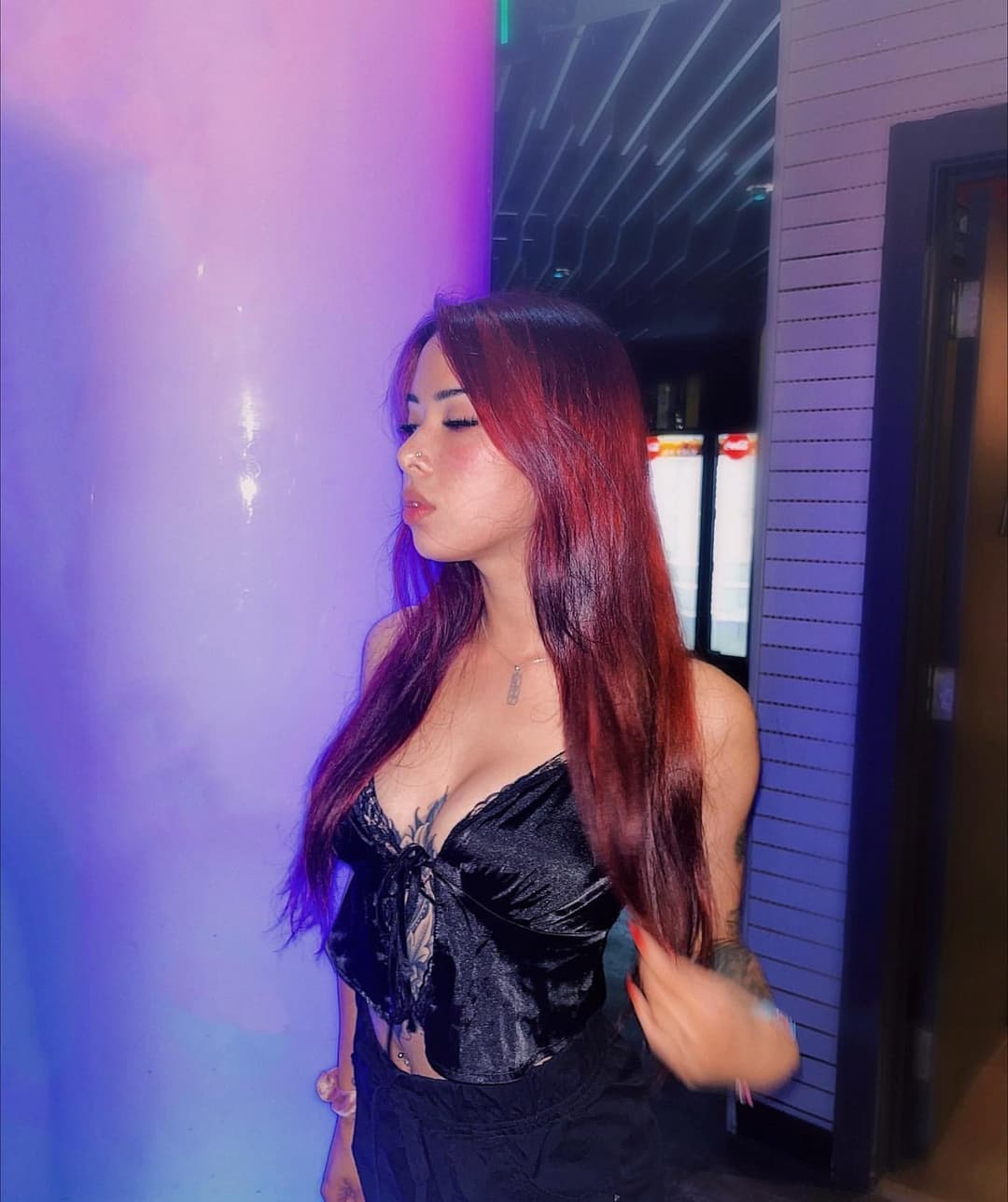 Mixed Japanese Asian ABG - Big Ass Asian Red Head Amateur Fucks BBC & Cums on Face