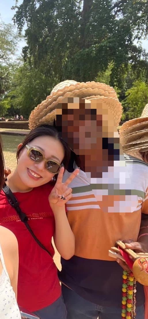 Crazy Japanese Girl shows feet in India loves indian men cheats on me in India