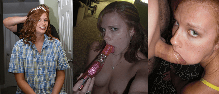 20 years of slutty pics of hotwife Brandi