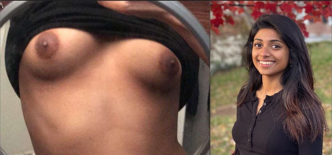 Traditional Kuwait Immigrant Sheethal Shares Tits In Confidence