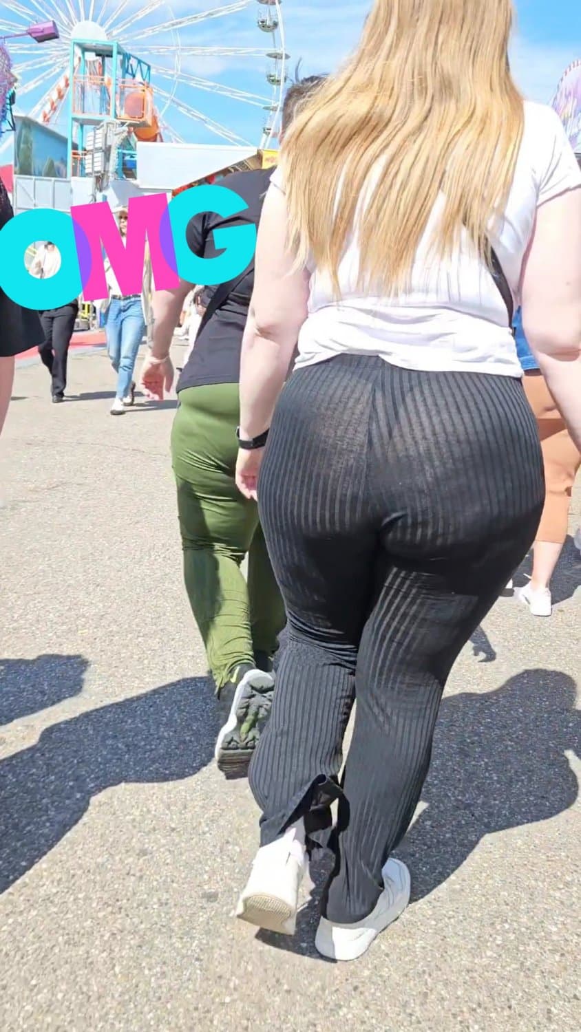 Candid bbw insane huge ass see through? #hidden cam #spy #candid