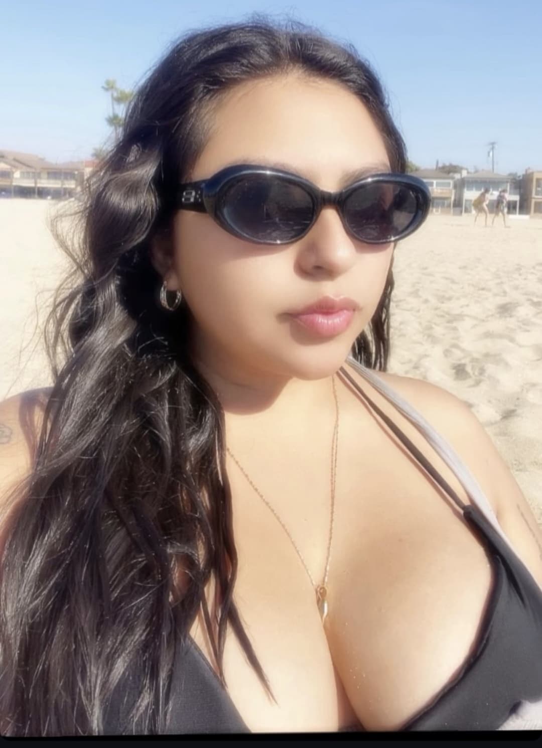 Sexy big tit Latina milf IRL