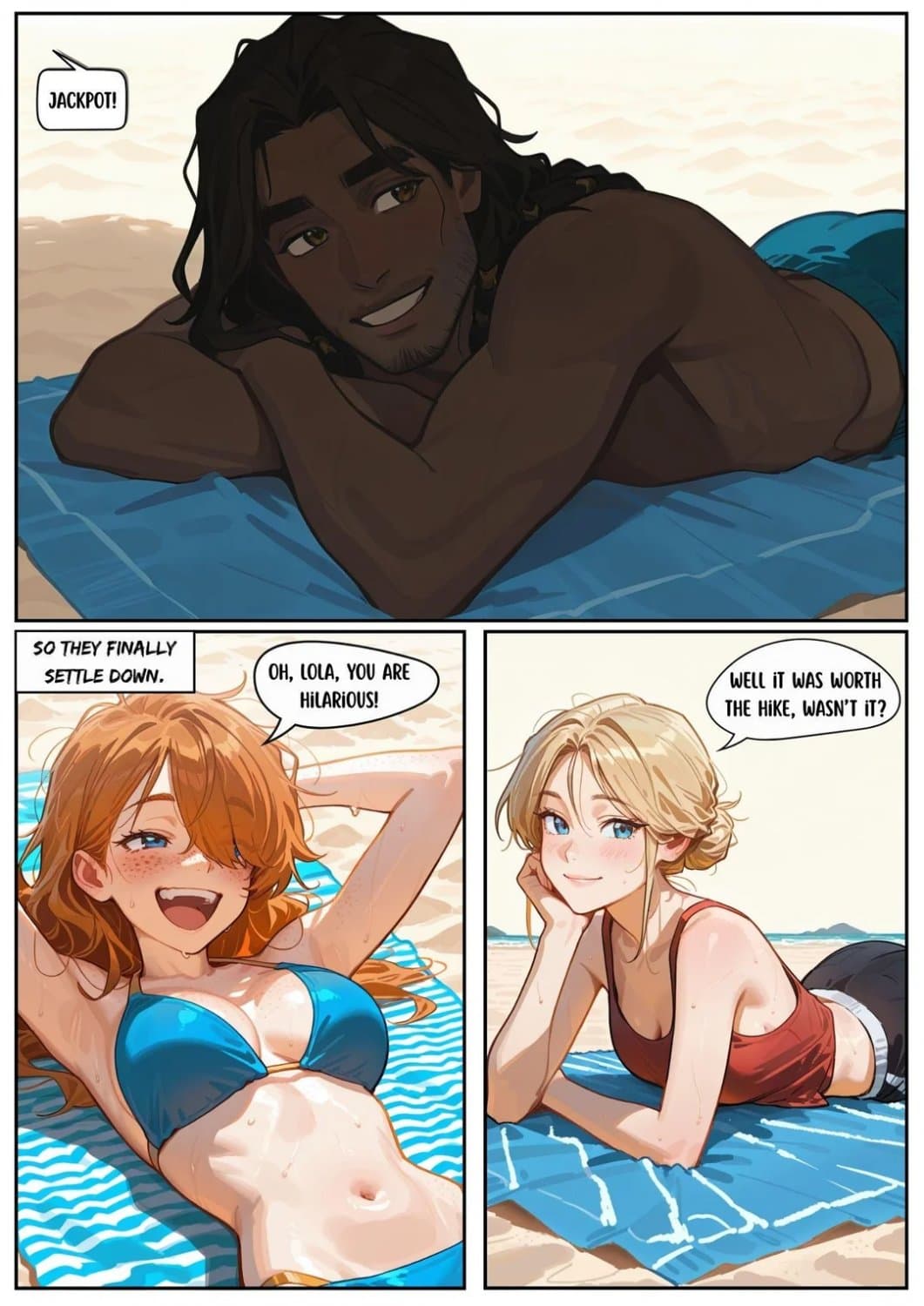 Scarlett Blaze - Vol. 4 "Beachside Temptations"