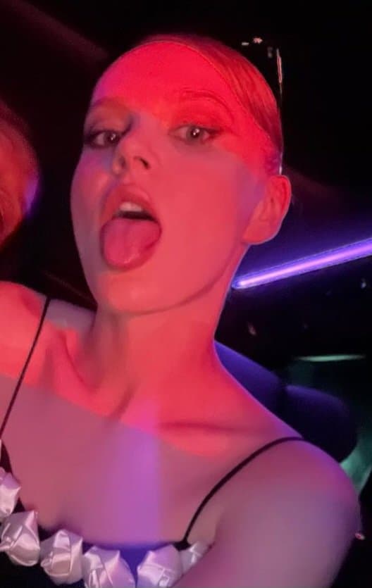 Hot Skinny Blonde with Perfect Feet and Legs