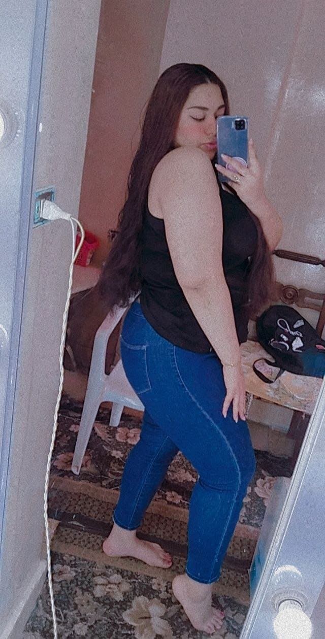 Egyptian veiled woman with soft body