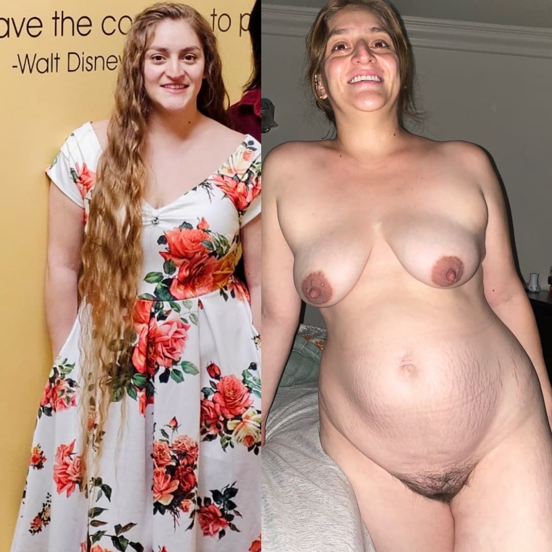 Don’t we all love seeing what someones loving wife is hiding under their dress?