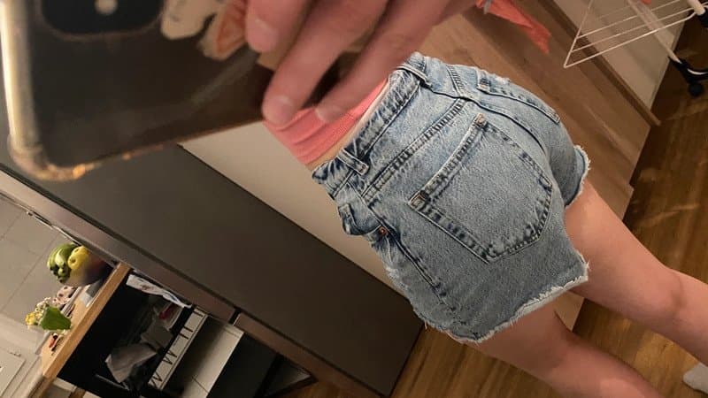 Ass of a little slut