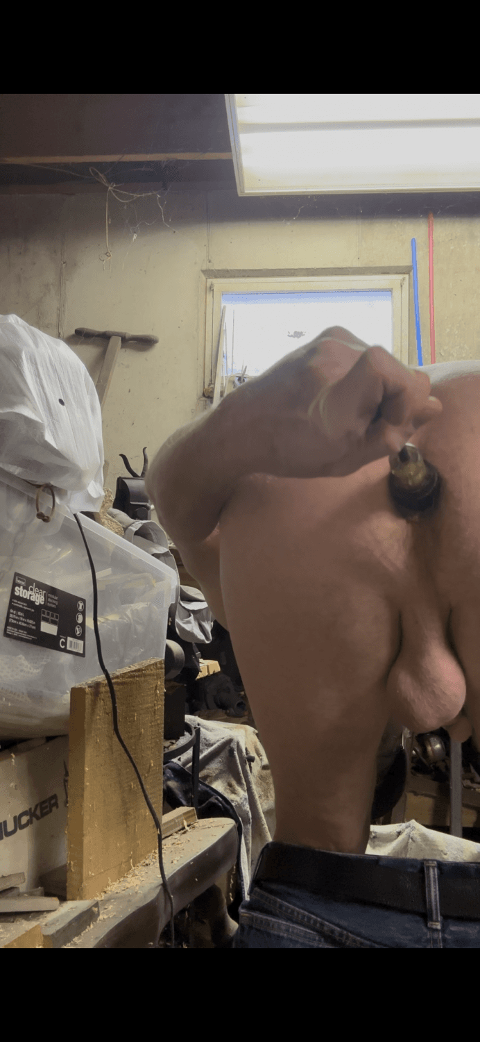 Dirty Ass to Mouth Screwdriver in Father-in-law’s workshop