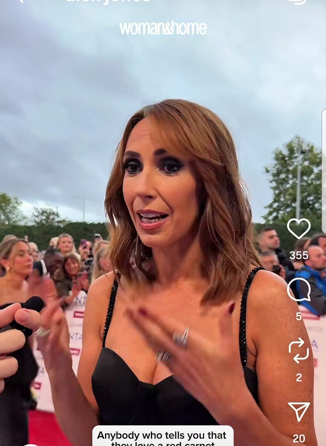 Click to view full size Busty TV presenter Alex Jones. Part 8