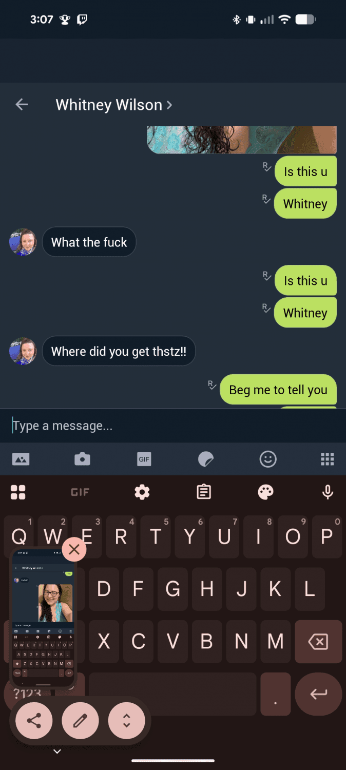 This bbw teacher slut whitney wilson go message this slut kik in the album