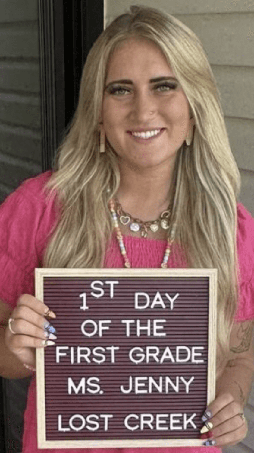 Another teacher peels open her cunt during Covid