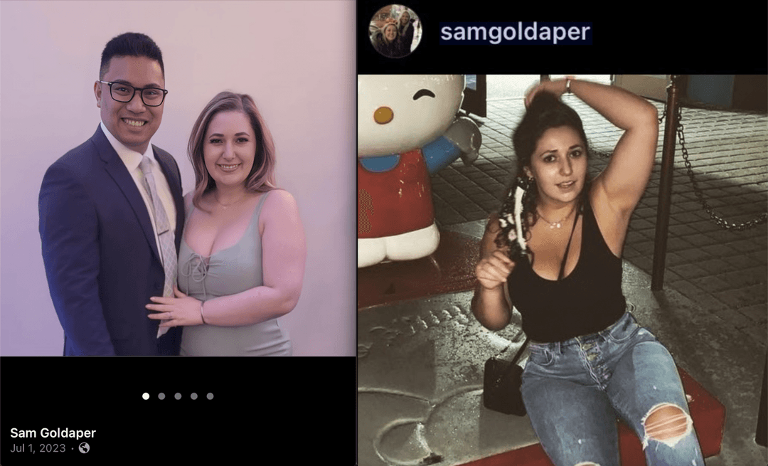 E❌pose Sami Goldaper