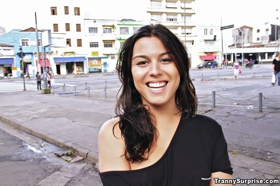 Click to view full size The wonderful surprise of hooking up with a gorgeous hottie and finding out she has a huge cock