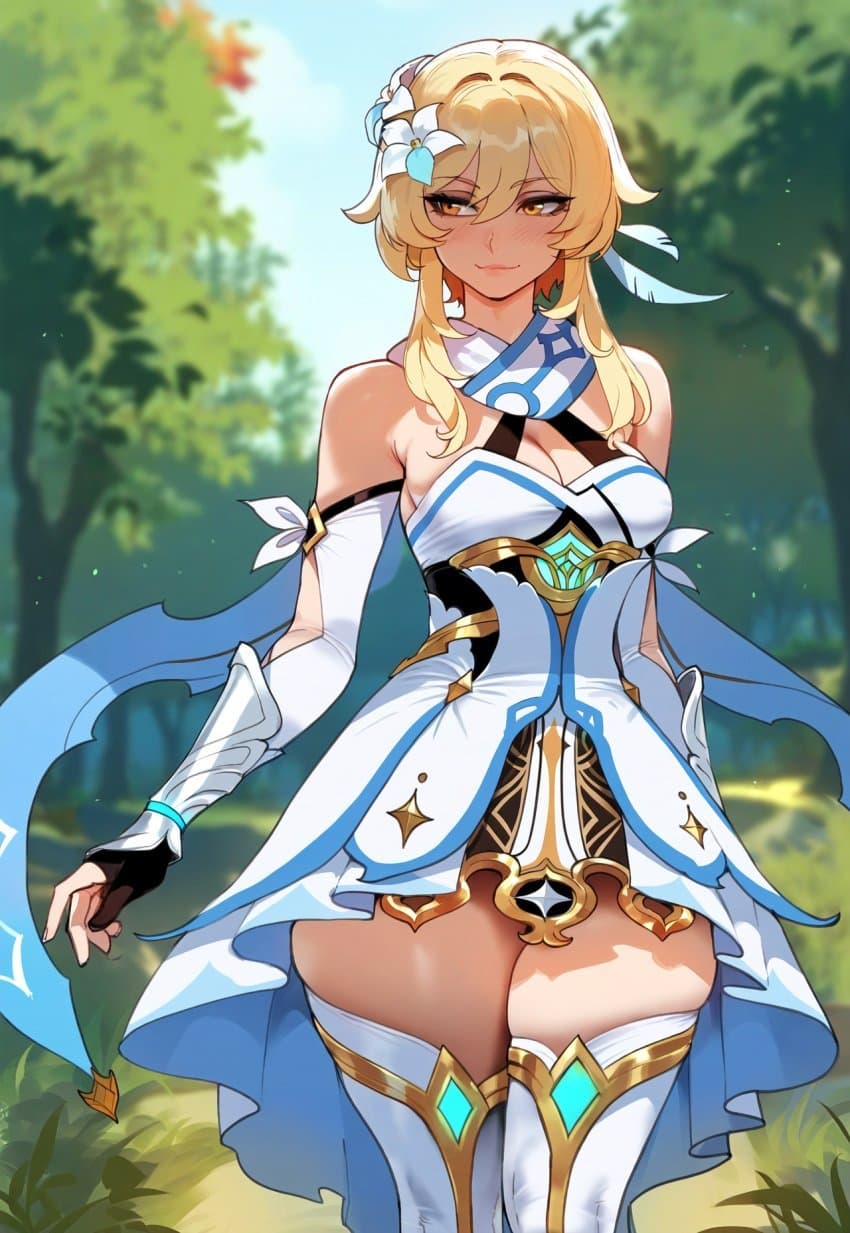 Lumine And The Hilichurl