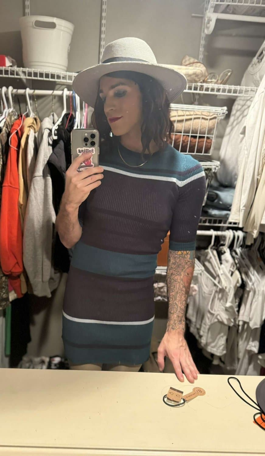 Conner Lonbakone of Rapid city, SD showing off