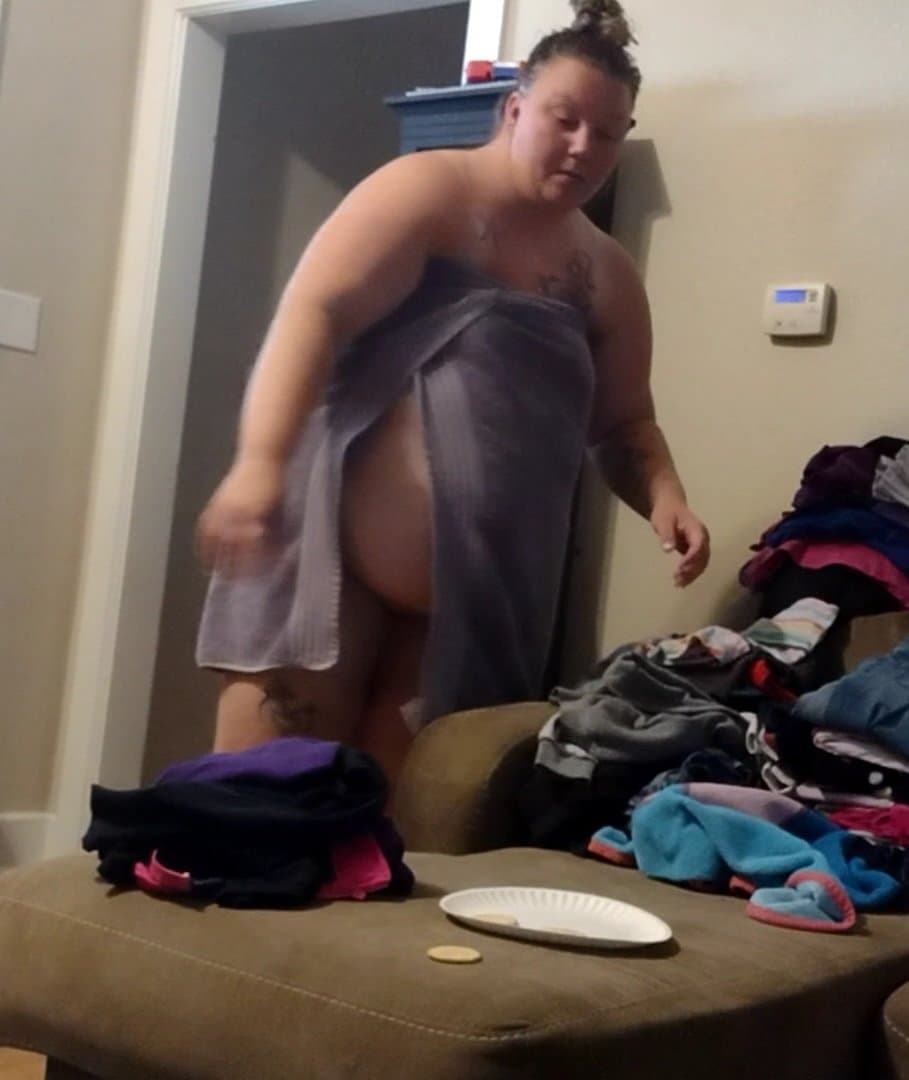 Bbw in a towel