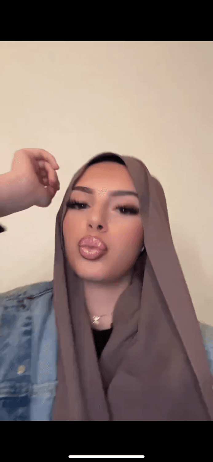 Hijabi Arab feet and spit compilation