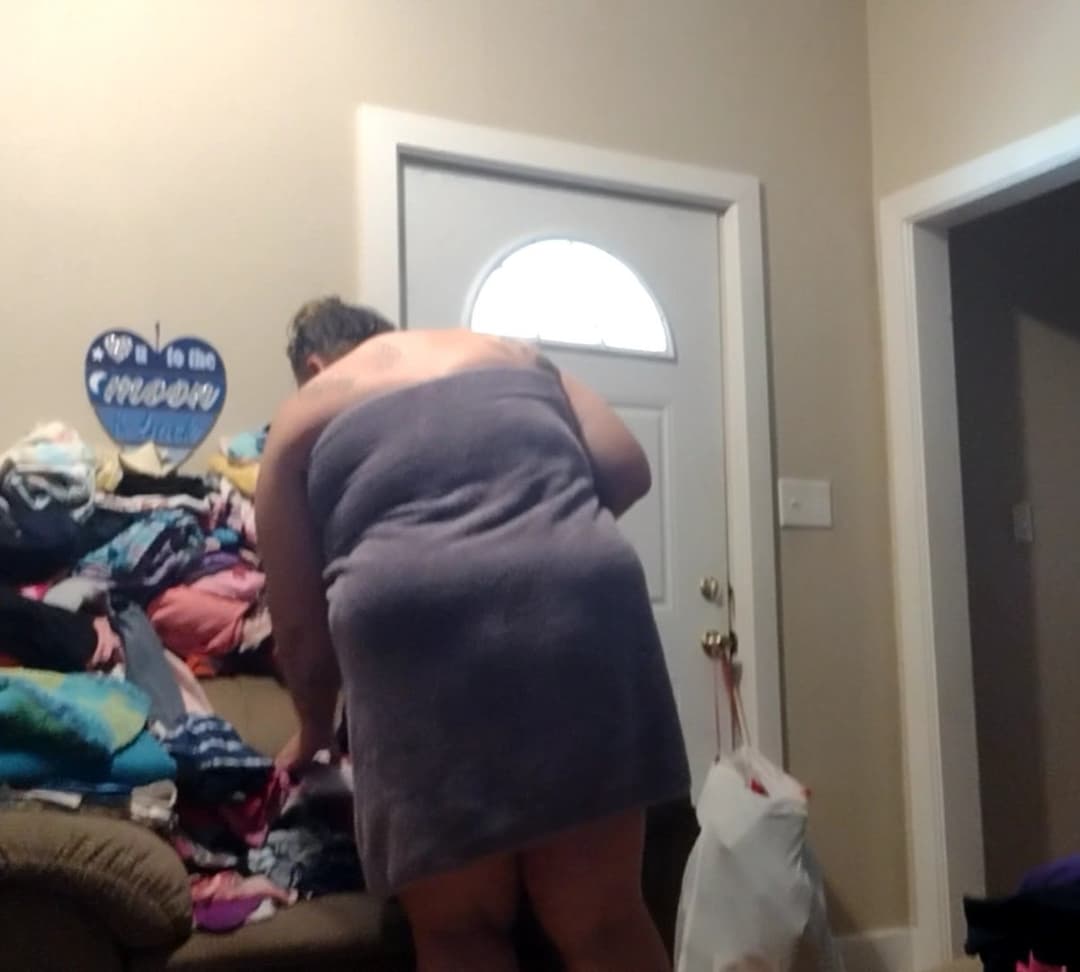 Bbw in a towel