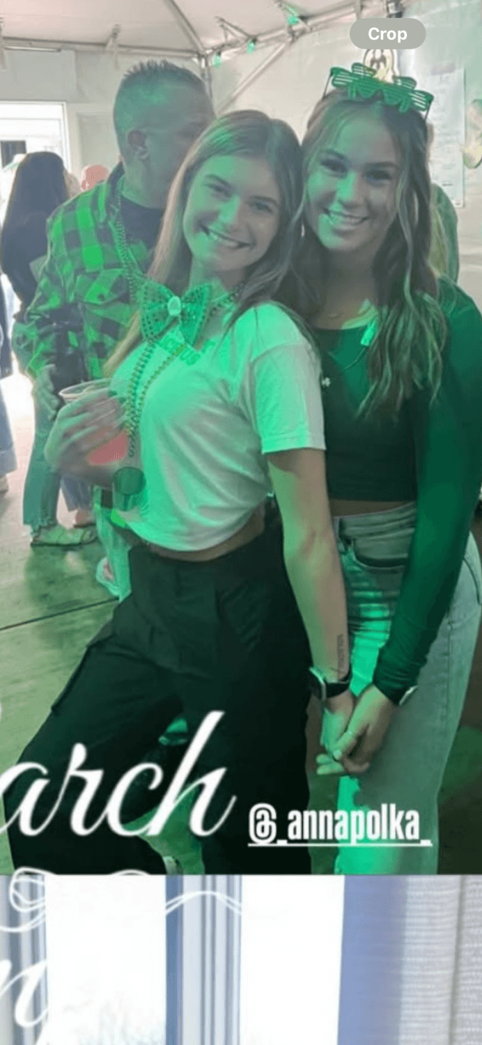 Hot Girls always go for the mean guys. Biker guy was making out with both of them as they strokedhim