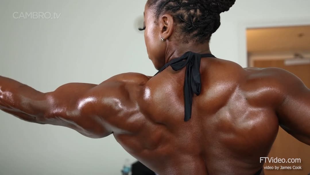 Mrs Givan, big roided muscles & pure sex