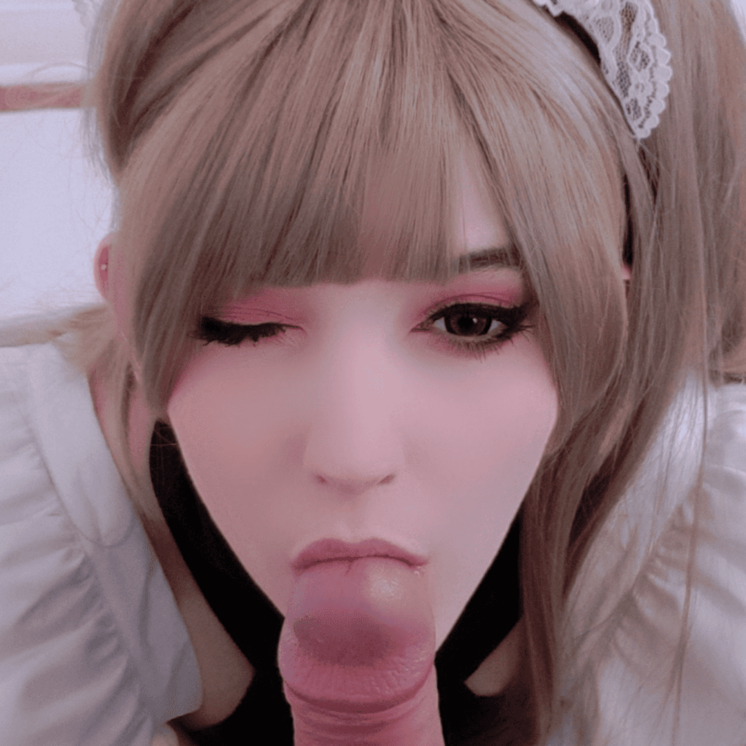 Legendary Maid Minalinsky (Kotori Minami) from Love Live naughty cosplay and blowjob 南ことり